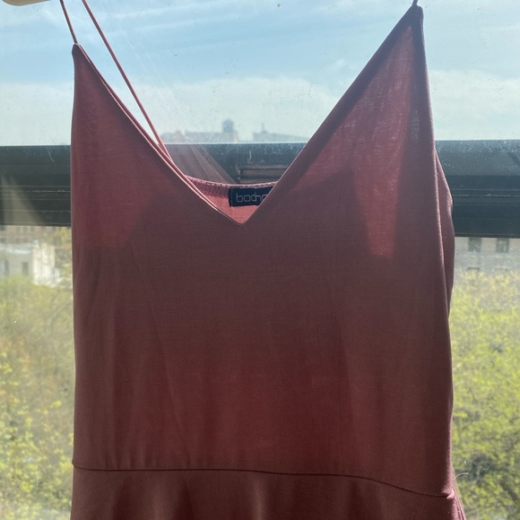 Boohoo Petite Layered Maxi Dress - Picture 7 of 9